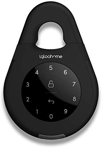 Smart Key Lock Box, Bluetooth Key & PIN Code Access, Airbnb Sync App Control