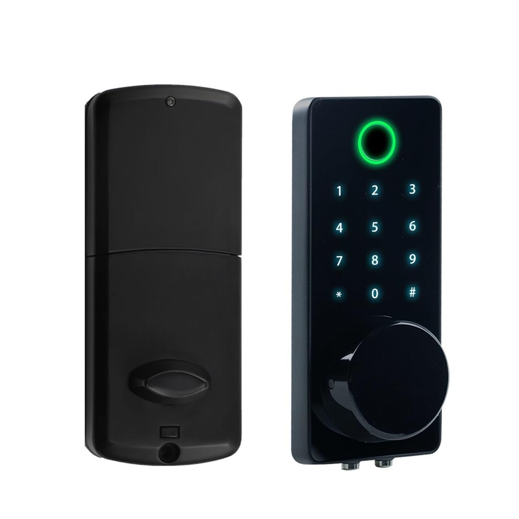 Tuya App Fingerprint Smart Deadbolt Lock