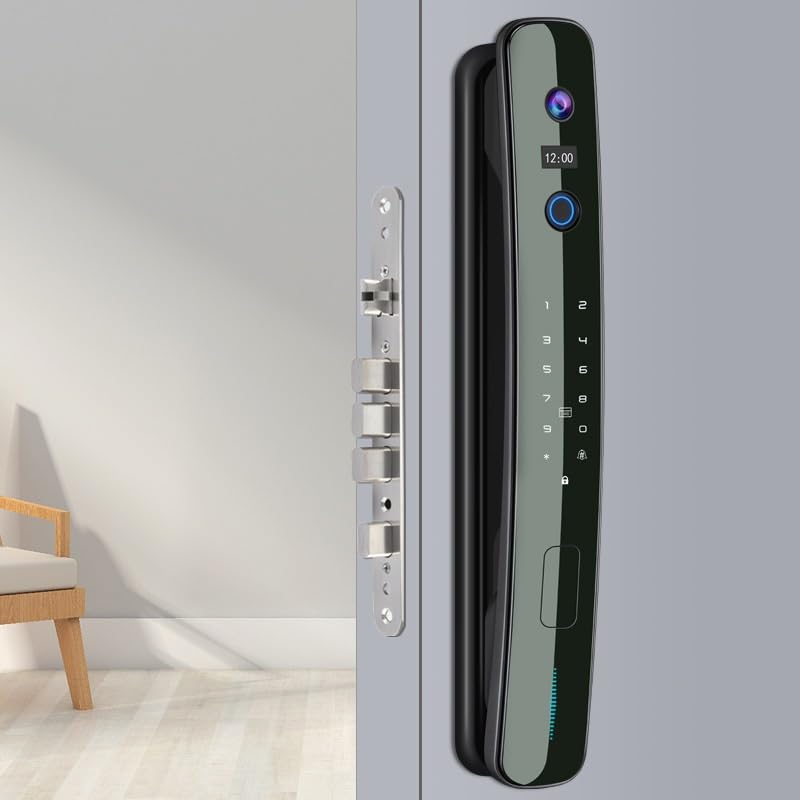 Smart Door Lock Card Password Key Unlock