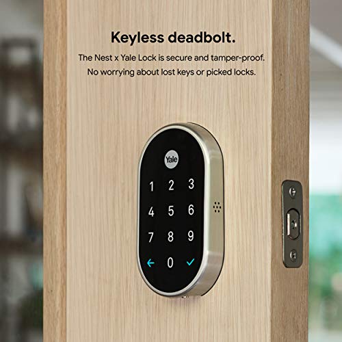 Google, Nest x Yale Lock with Nest Connect, Smart Lock