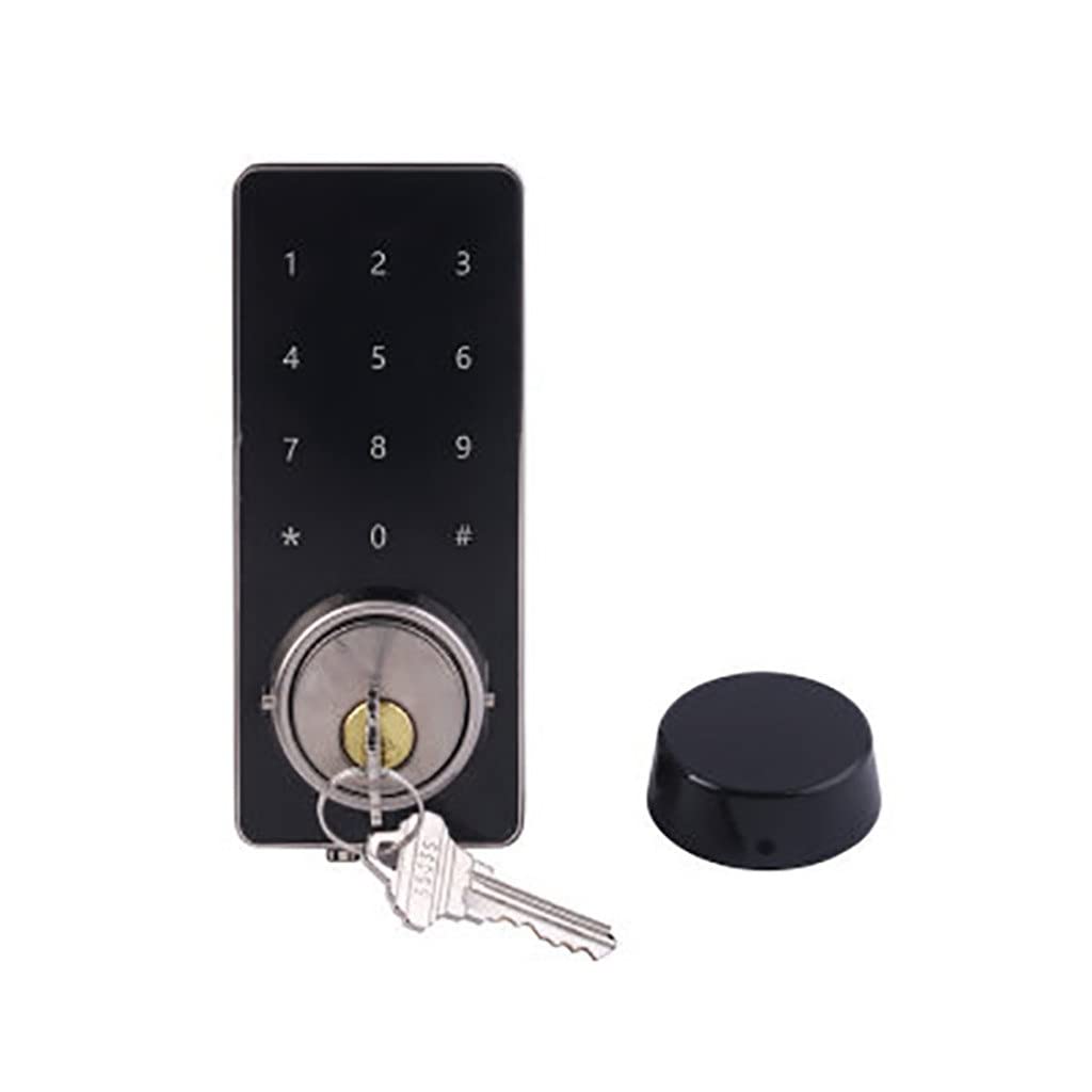 Touchscreen Keypad Smart Door Lock (Password + IC Card + Mechanical Key)