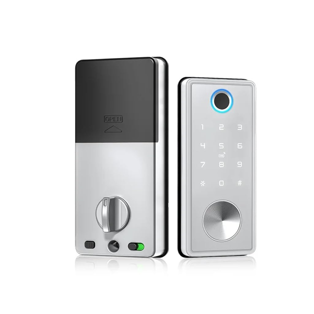 Fingerprint Keypad Deadbolt Lock