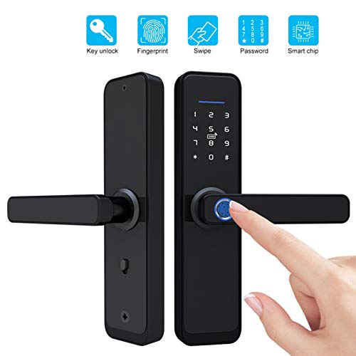 Fingerprint Touchscreen Keyless Deadbolt Smart Lock (Handle Door Lock)