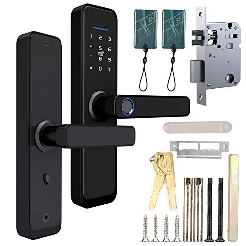 Fingerprint Touchscreen Keyless Deadbolt Smart Lock (Handle Door Lock)