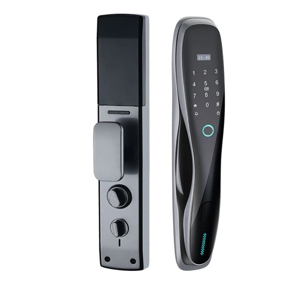 Smart Door Lock New Biometric Fingerprint Password Key IC Card APP Control Unlock Security Electronic Locks