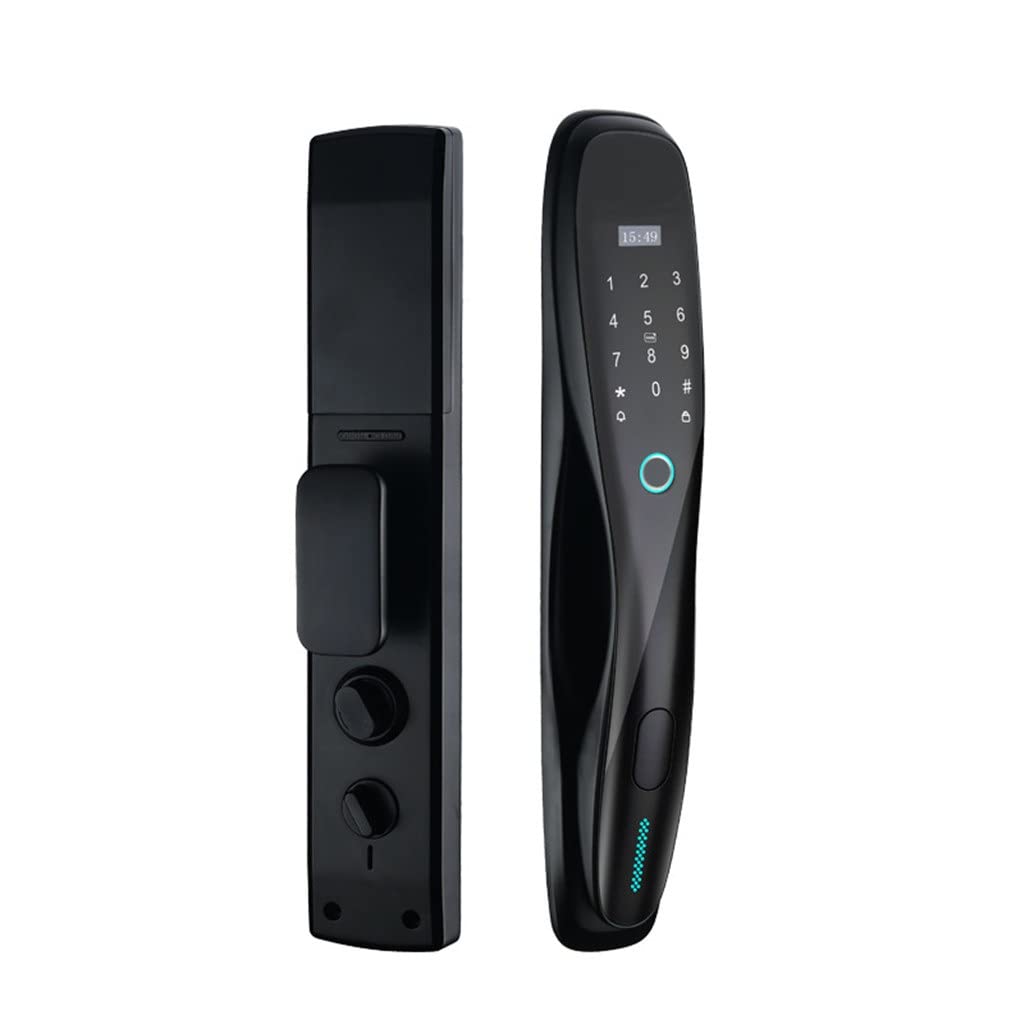 Smart Door Lock New Biometric Fingerprint Password Key IC Card APP Control Unlock Security Electronic Locks