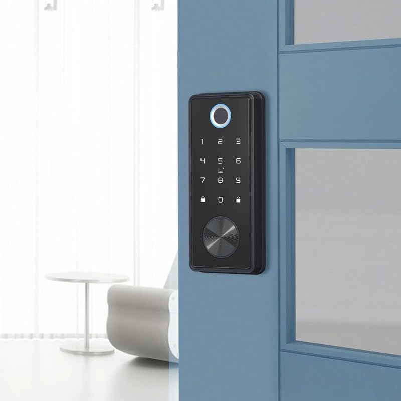 Fingerprint Keypad Deadbolt Lock