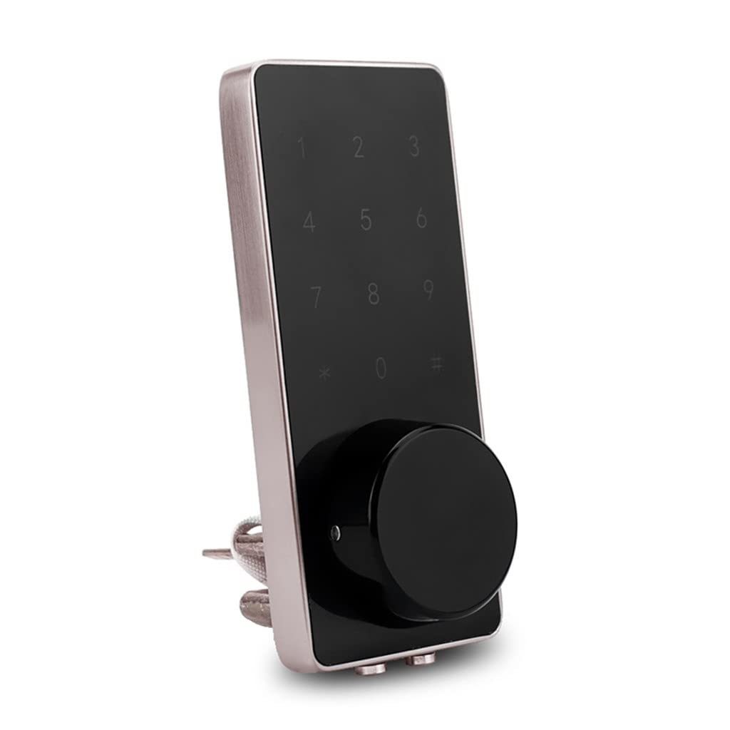 Touchscreen Keypad Smart Door Lock (Password + IC Card + Mechanical Key)