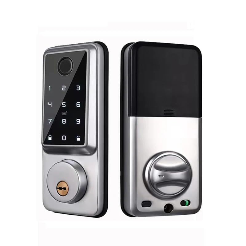 Waterproof Fingerprint Keypad Deadbolt Lock