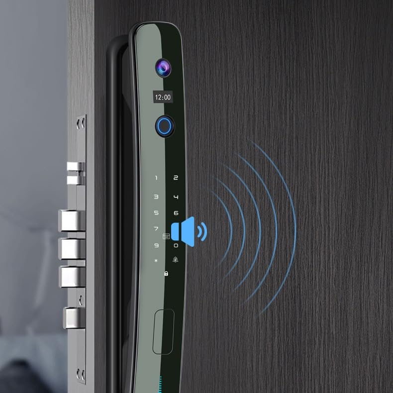 Smart Door Lock Card Password Key Unlock