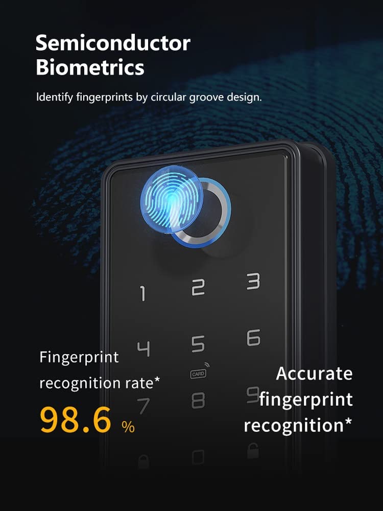 App Electronic Deadbolt Smart Door Lock (Keypad & Digital Access)