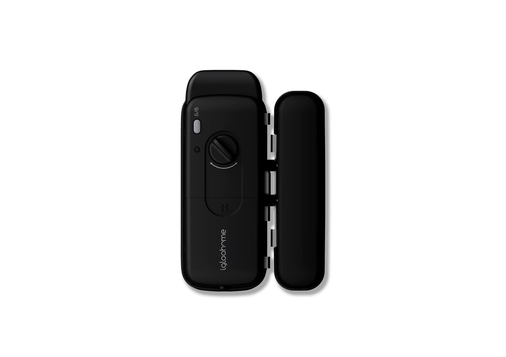 Smart Glass Door Keyless Lock (Bluetooth App Keypad & Fob Control)