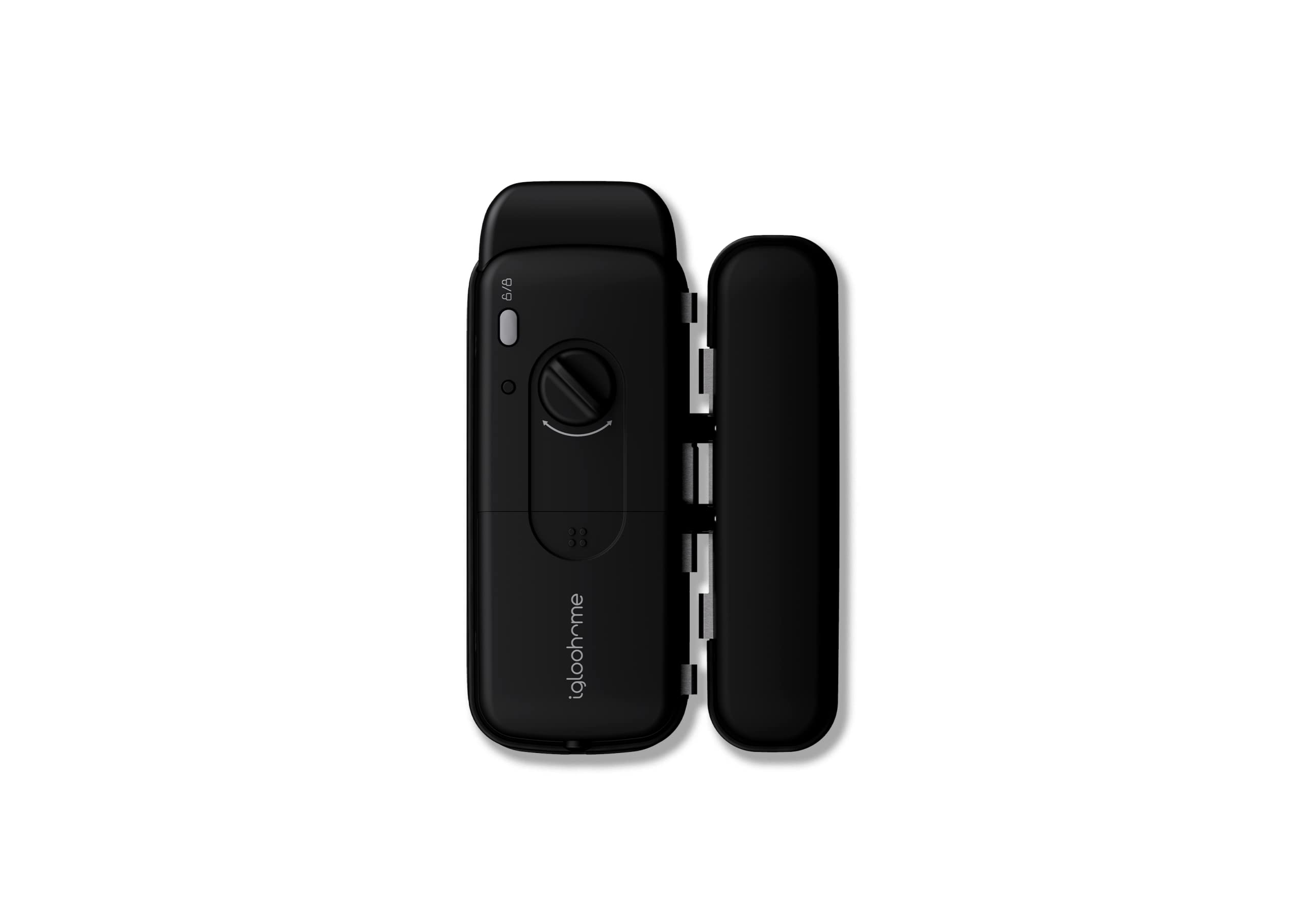 Smart Glass Door Keyless Lock (Bluetooth App Keypad & Fob Control)