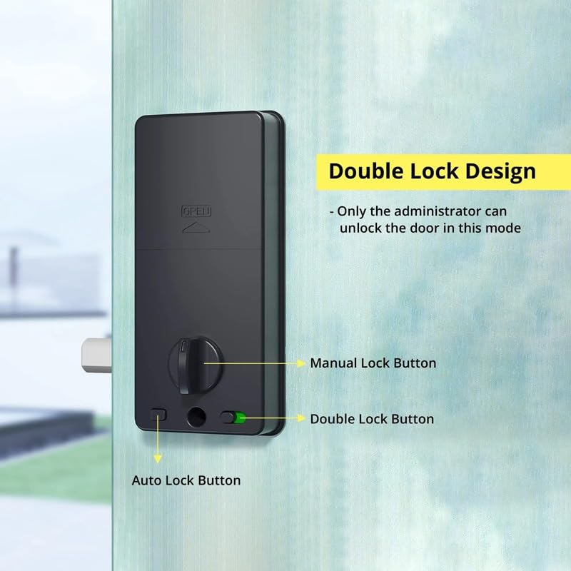 Fingerprint Keypad Deadbolt Lock