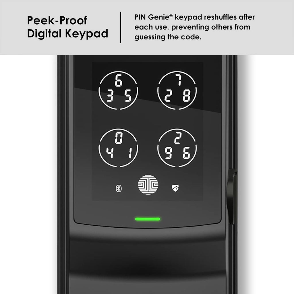 Fingerprint RFID Keypad Smart Deadbolt Lock (Bluetooth App Control)