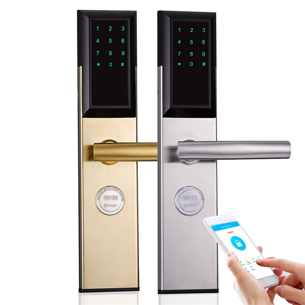 Electronic Door Lock,Smart Digital APP Keypad Code Keyless,Password Home