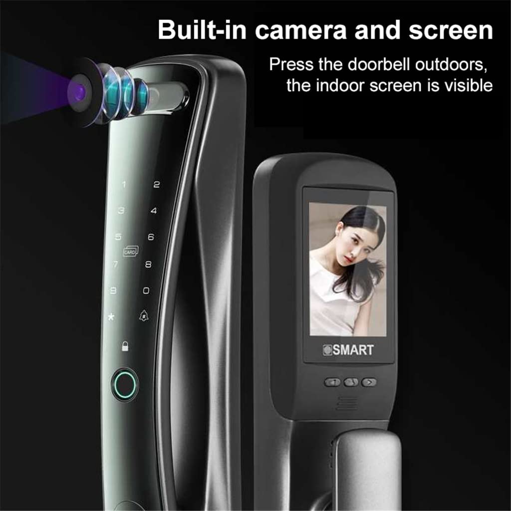 Camera Fingerprint Smart Door Lock
