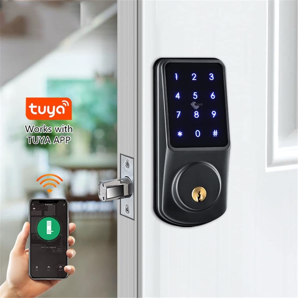 Tuya App Keyless Mortise Door Lock