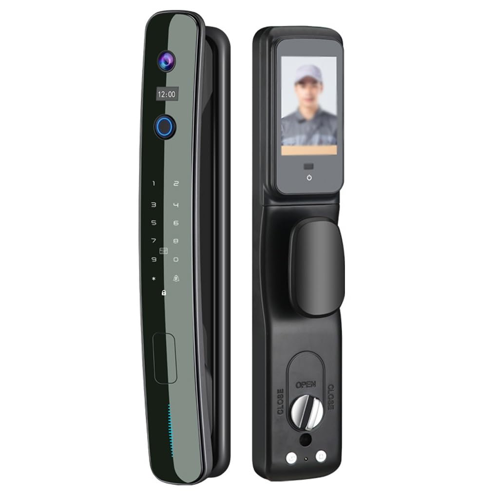 Smart Door Lock Card Password Key Unlock