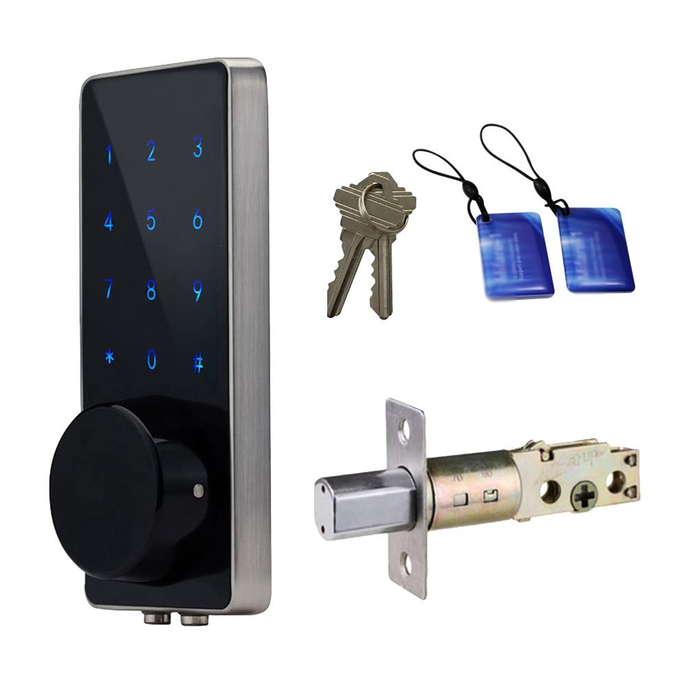 Zinc Alloy Keypad Electronic Smart Door Lock (Password Keyless Entry)