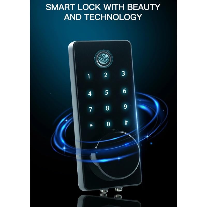 Tuya App Fingerprint Smart Deadbolt Lock