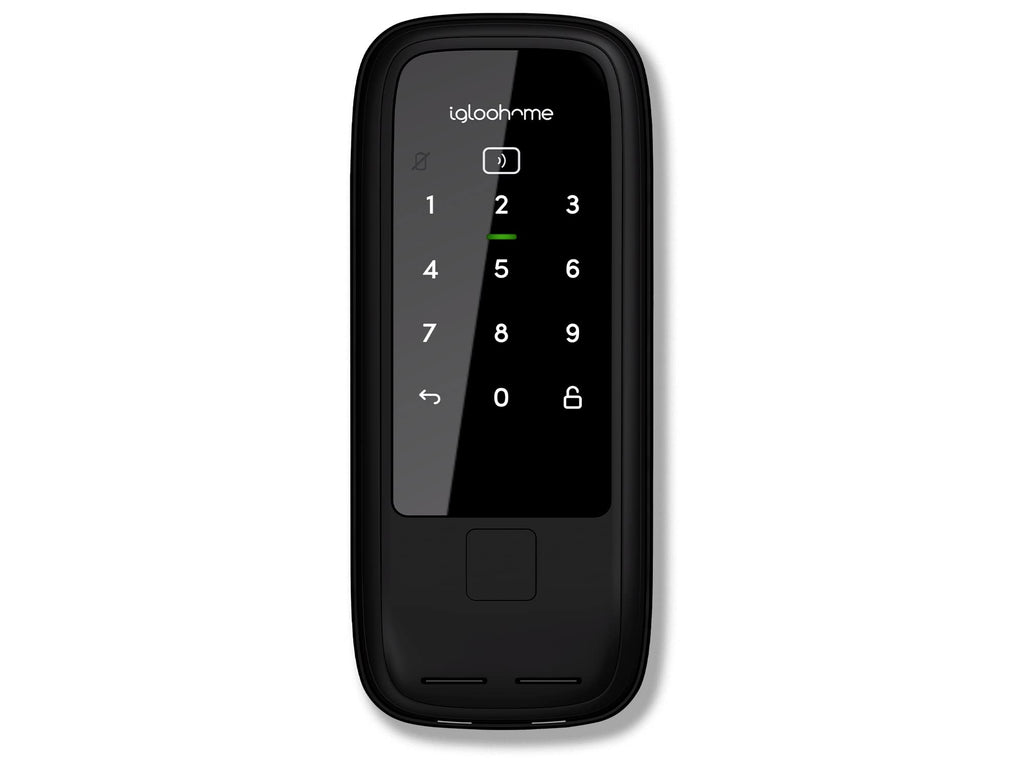 Smart Rim Lock Keypad Bluetooth Access Lock (App Code & Fob Control)