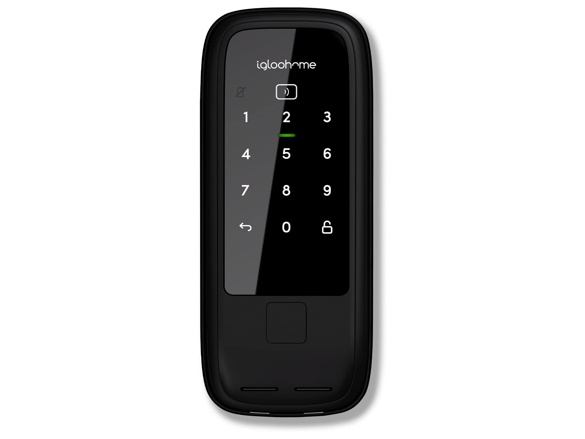 Smart Rim Lock Keypad Bluetooth Access Lock (App Code & Fob Control)