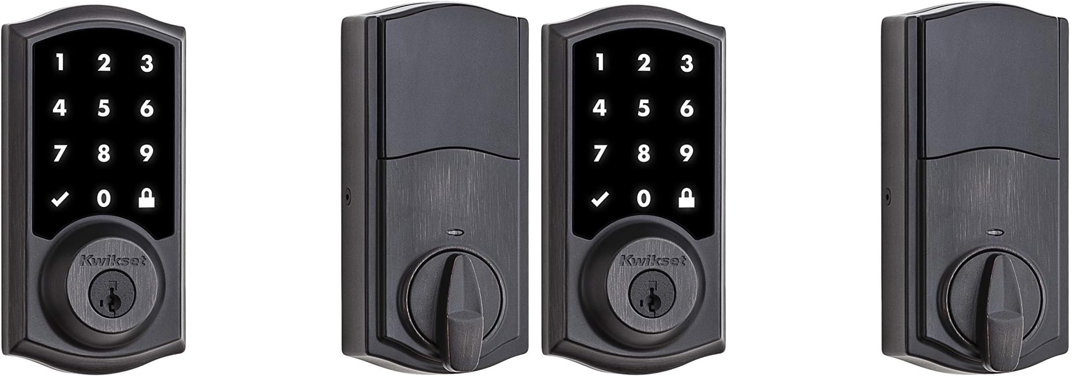 Touchscreen Zigbee SmartCode Deadbolt Lock (Kwikset SmartKey Security)