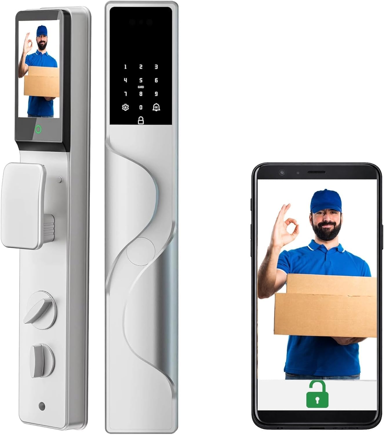 3D Face Recognition Video Smart Door Lock