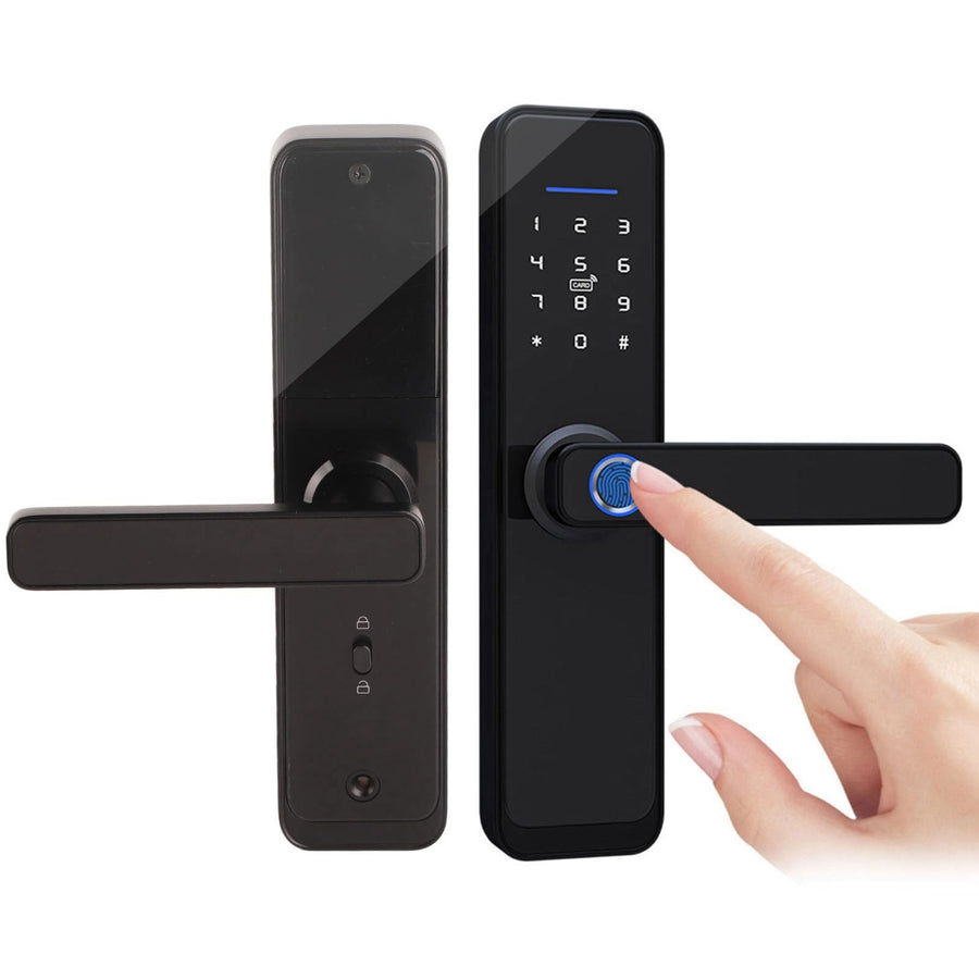 Fingerprint Touchscreen Keyless Deadbolt Smart Lock (Handle Door Lock)