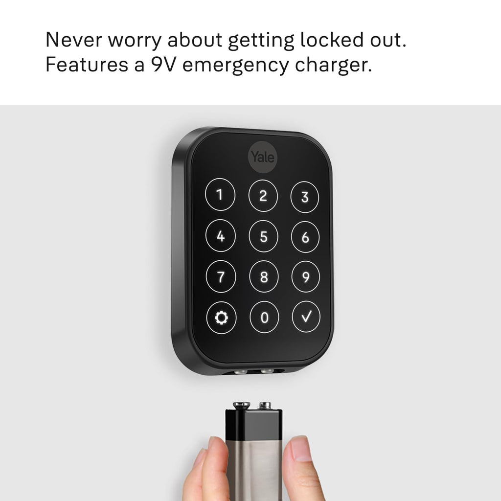 WiFi Touch Keypad Smart Deadbolt Lock (Pack of 2)