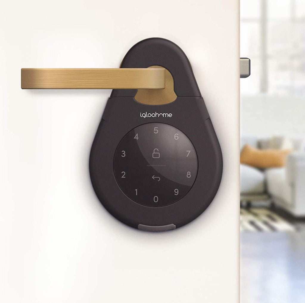 Smart Key Lock Box, Bluetooth Key & PIN Code Access, Airbnb Sync App Control
