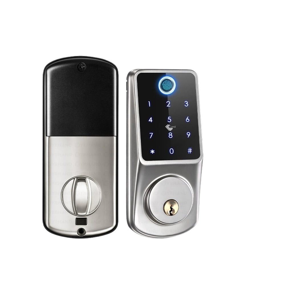 TTLock / Tuya WiFi Fingerprint Smart Deadbolt Lock (Portable Electronic Security Lock)