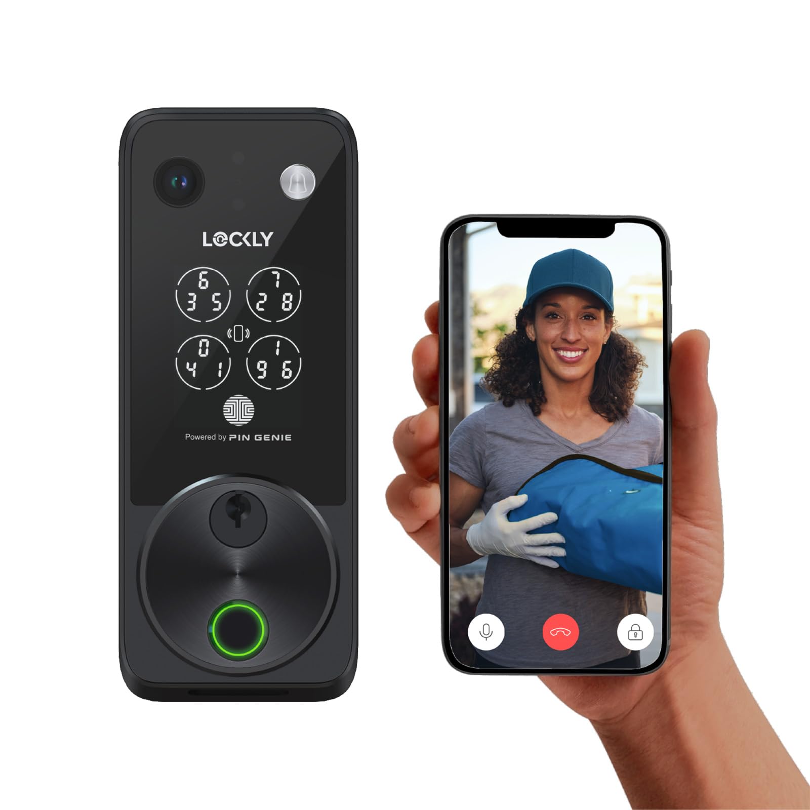 Video Doorbell Fingerprint Smart Deadbolt Lock