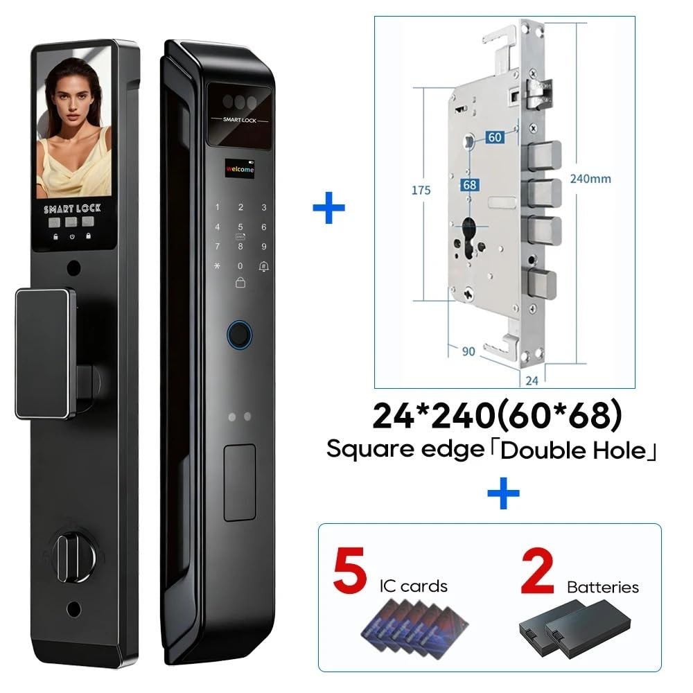 Tuya 3D Face Recognition Camera Smart Lock