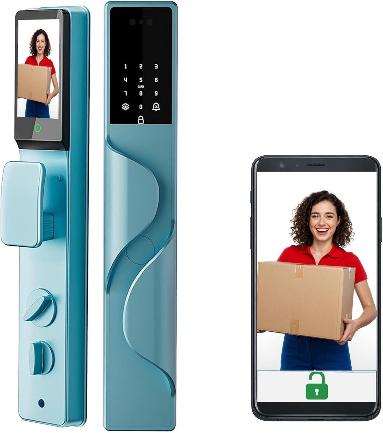 3D Face Recognition Video Smart Door Lock