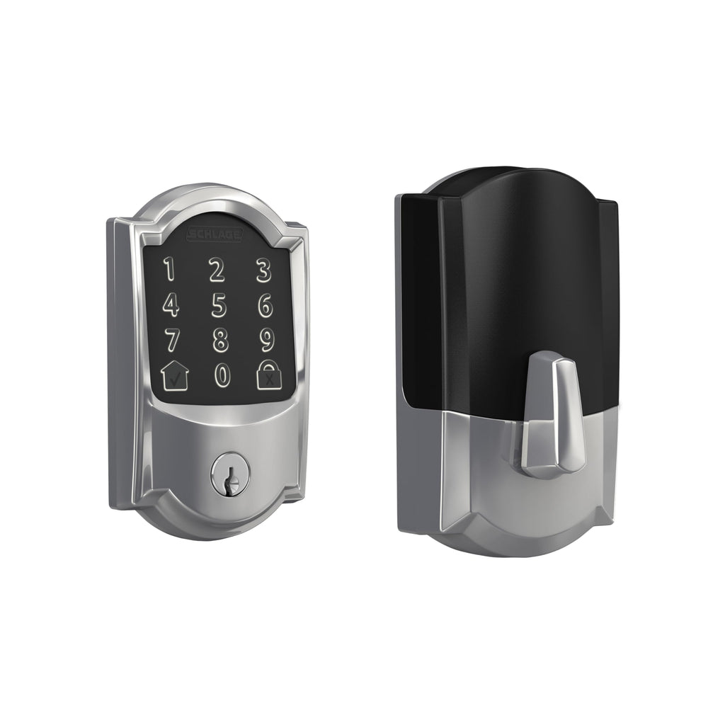 Smart WiFi Deadbolt Lock with Touchscreen Keypad, Keyless Entry, App Control, Alexa & Google Home Compatible