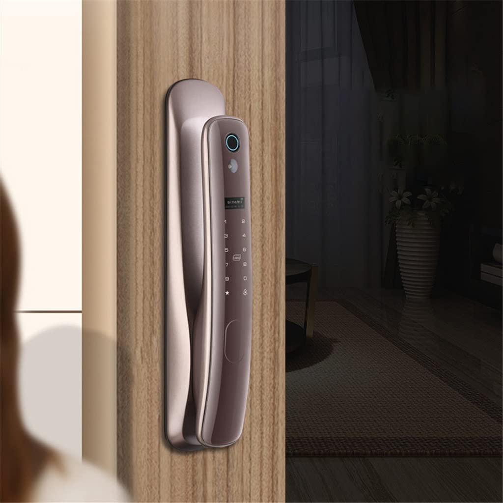 Fingerprint App Real-Time Remote Control Smart Door Lock (Auto Password & Digital Keyless Entry)