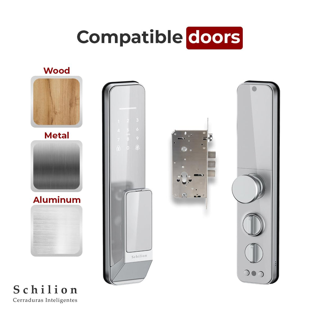 WiFi Fingerprint Keypad Deadbolt Smart Lock