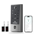 Fingerprint Keypad Deadbolt Smart Lock with Doorbell (App & Voice Control)