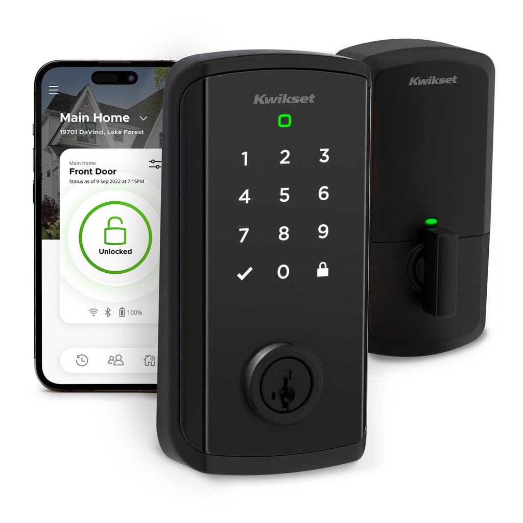 Smart WiFi & Matter Deadbolt Lock, Keyless Entry, App Control, Auto-Unlock, Easy Install