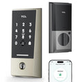 Smart Fingerprint Deadbolt Lock with Keypad, App Control, Auto-Lock, Alexa & Google Compatible