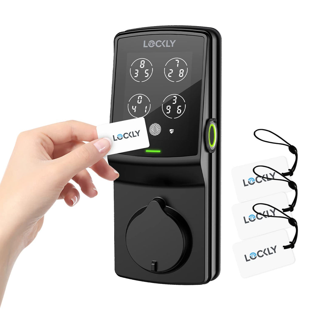Fingerprint RFID Keypad Smart Deadbolt Lock (Bluetooth App Control)