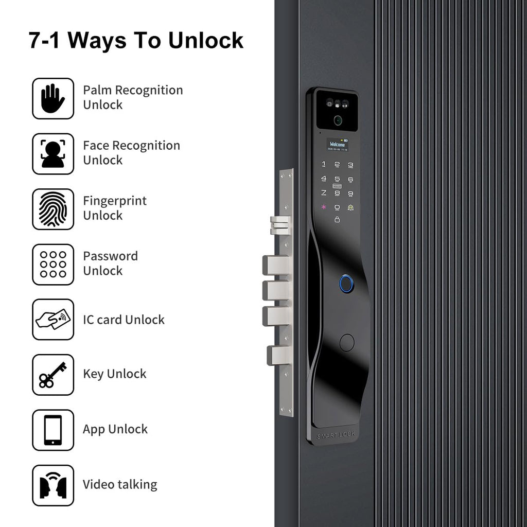Multi-Feature 3D Face Recognition Smart Door Lock