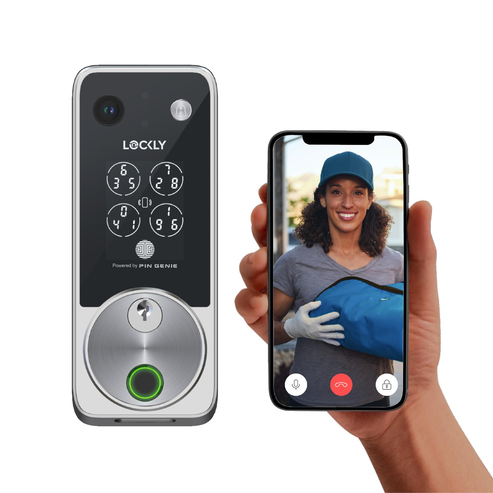 Video Doorbell Fingerprint Smart Deadbolt Lock