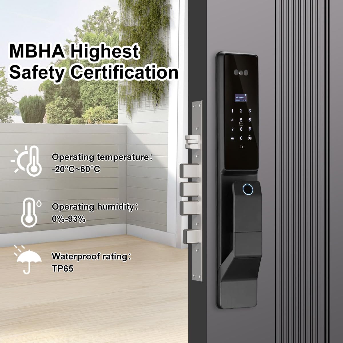 Multi-Feature 3D Face Recognition Smart Door Lock