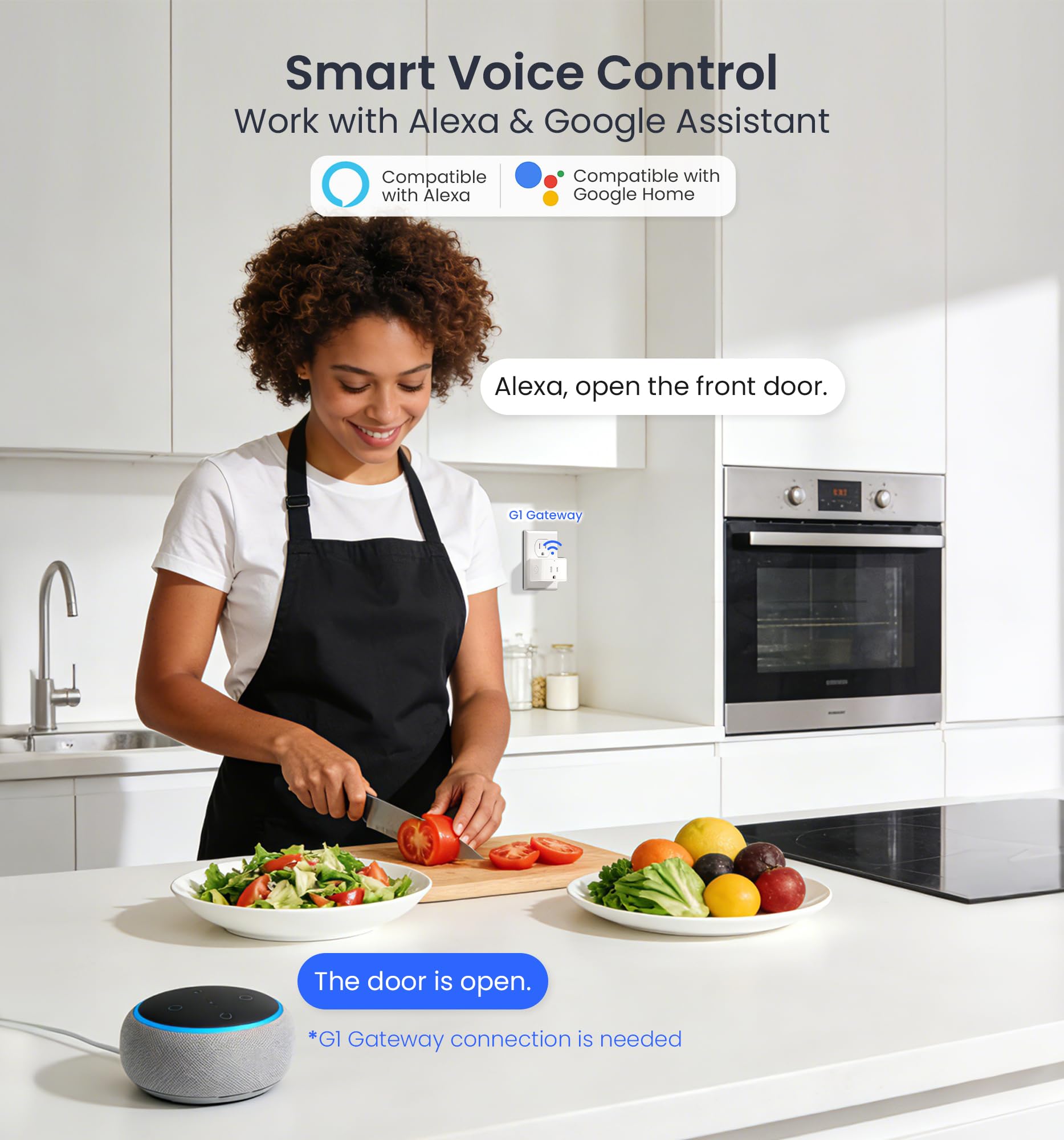 Fingerprint Smart Door Lock (7-in-1 Keyless Entry: App Control, Touchscreen, Auto Lock)
