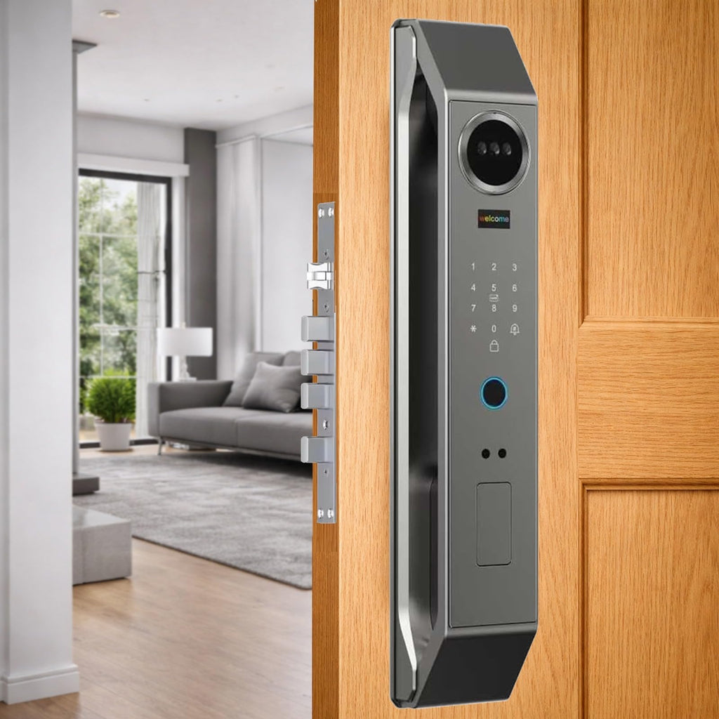 3D Face Recognition Video Smart Lock with Screen