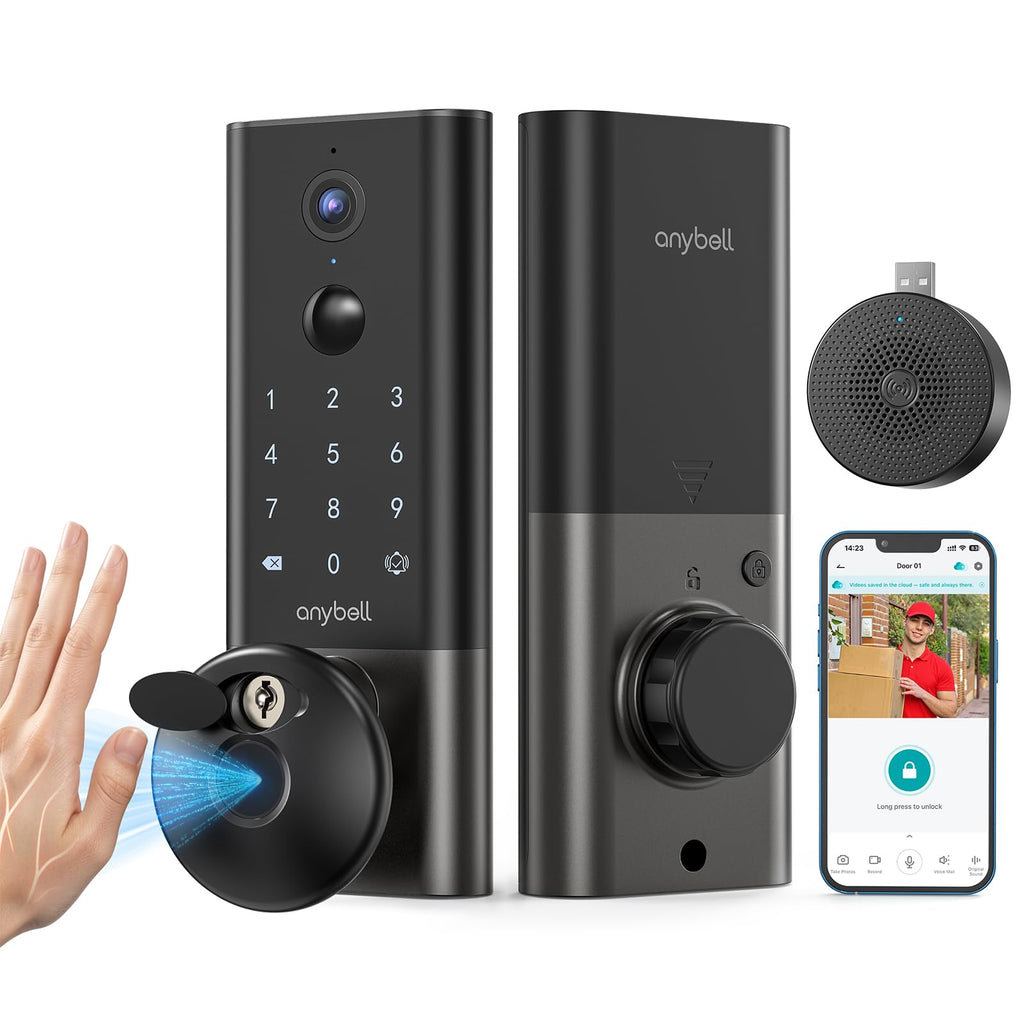 Fingerprint Smart Door Lock, Keyless Entry Door Lock
