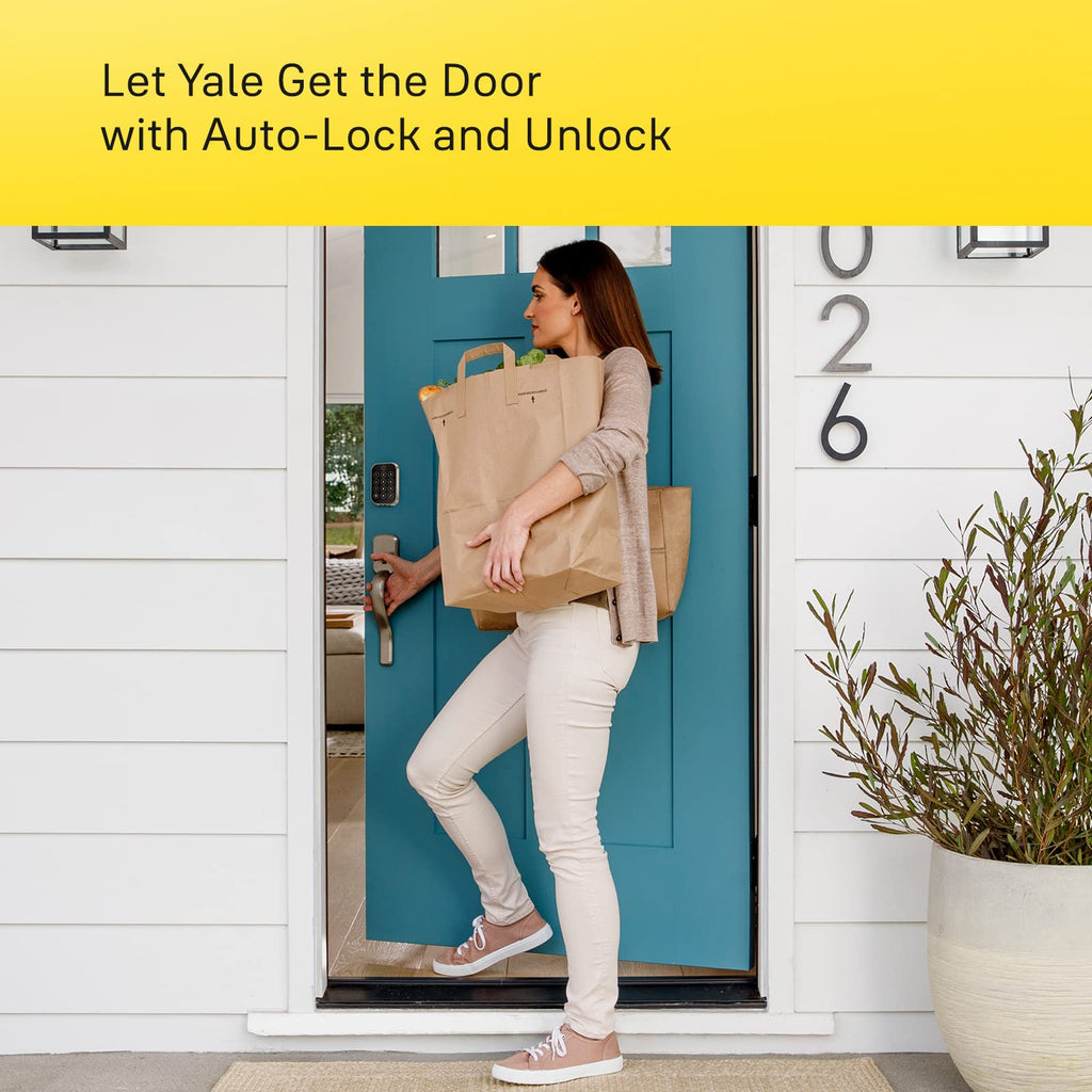 WiFi Keypad Smart Deadbolt Lock (Yale Assure Lock 2, Remote Access)